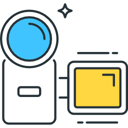 câmera de vídeo Ícone