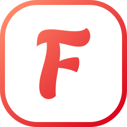 文字f icon