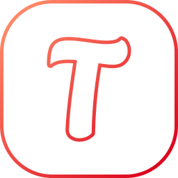 Letter t icon