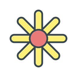 Chinese flower icon