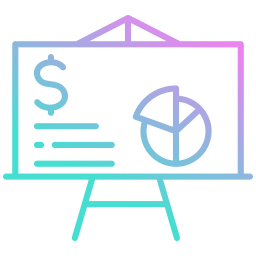 plan d'affaires Icône