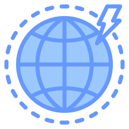 Global crisis icon