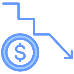 economische crisis icoon