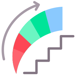 le prestazioni di business icona