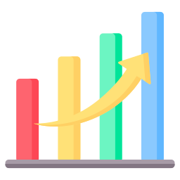 croissance économique Icône