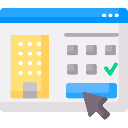 Online booking icon