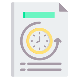 Time tracking icon