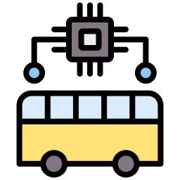 Autonomous vehicle icon