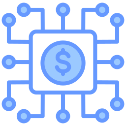 sistema financiero icono
