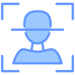 Facial recognition icon