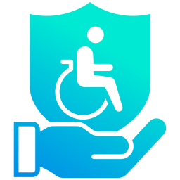 Disability insurance icon