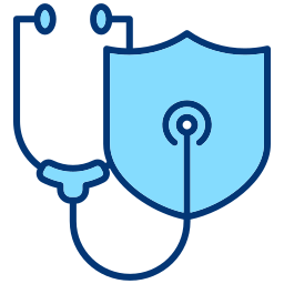 protección médica icono