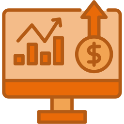 Финансовая прибыль иконка