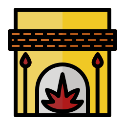 Fireplace icon