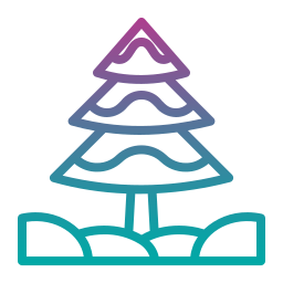 Pine tree icon