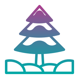 Pine tree icon