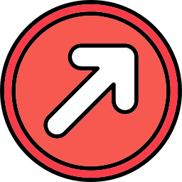 Diagonal arrow icon