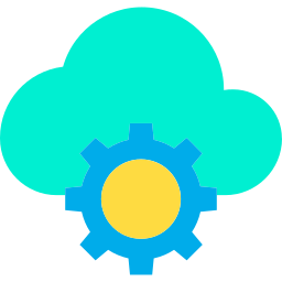 Cloud computing icon