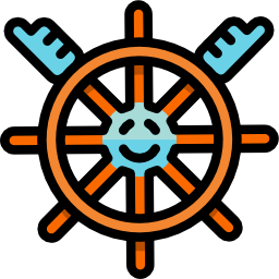 Steering wheel icon