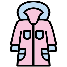 chaqueta abrigo icono
