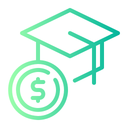 Education cost icon