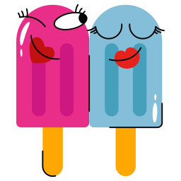 Ice cream stick icon