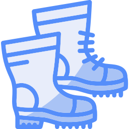 Hiking boots icon