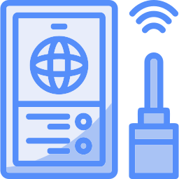 signal internet Icône