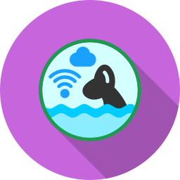 digitale nomade icoon