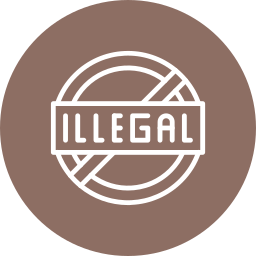 illegal icon