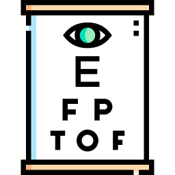 Eye exam icon