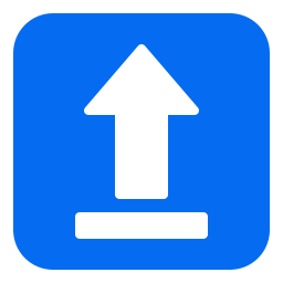 アップロードボタン icon