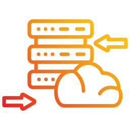 Cloud storage icon