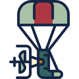 gleitschirmfliegen icon