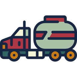camion cisterna icona