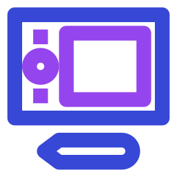 Graphic tablet icon