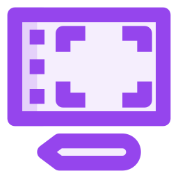 Graphic tablet icon