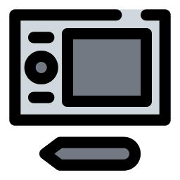 grafisch tablet icoon