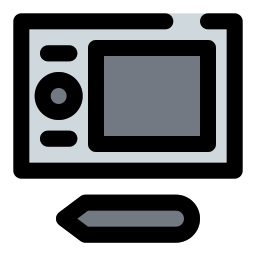 Graphic tablet icon