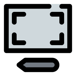mesa digitalizadora Ícone