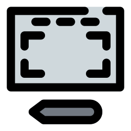 mesa digitalizadora Ícone