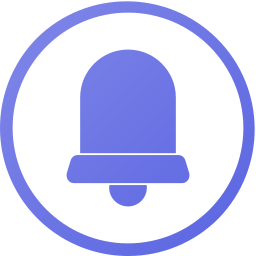 Notification bell icon