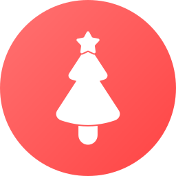 árbol de navidad icono