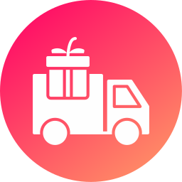 Delivery courier icon