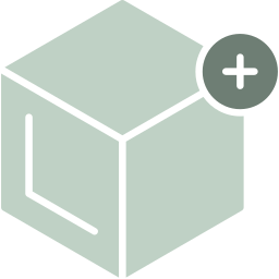 caja de entrega icono