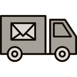 servizio postale icona