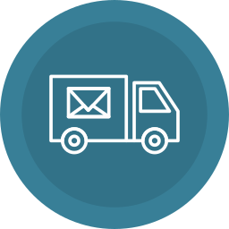 servicio postal icono
