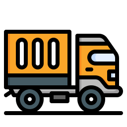 camión contenedor icono