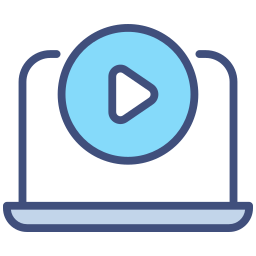 Video play icon