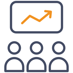 schulung der mitarbeiter icon